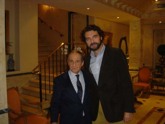 Daniel Hidalgo con jose maria garcia